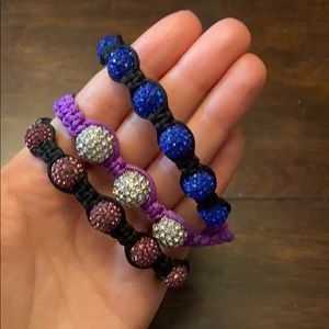 Shambala bracelets